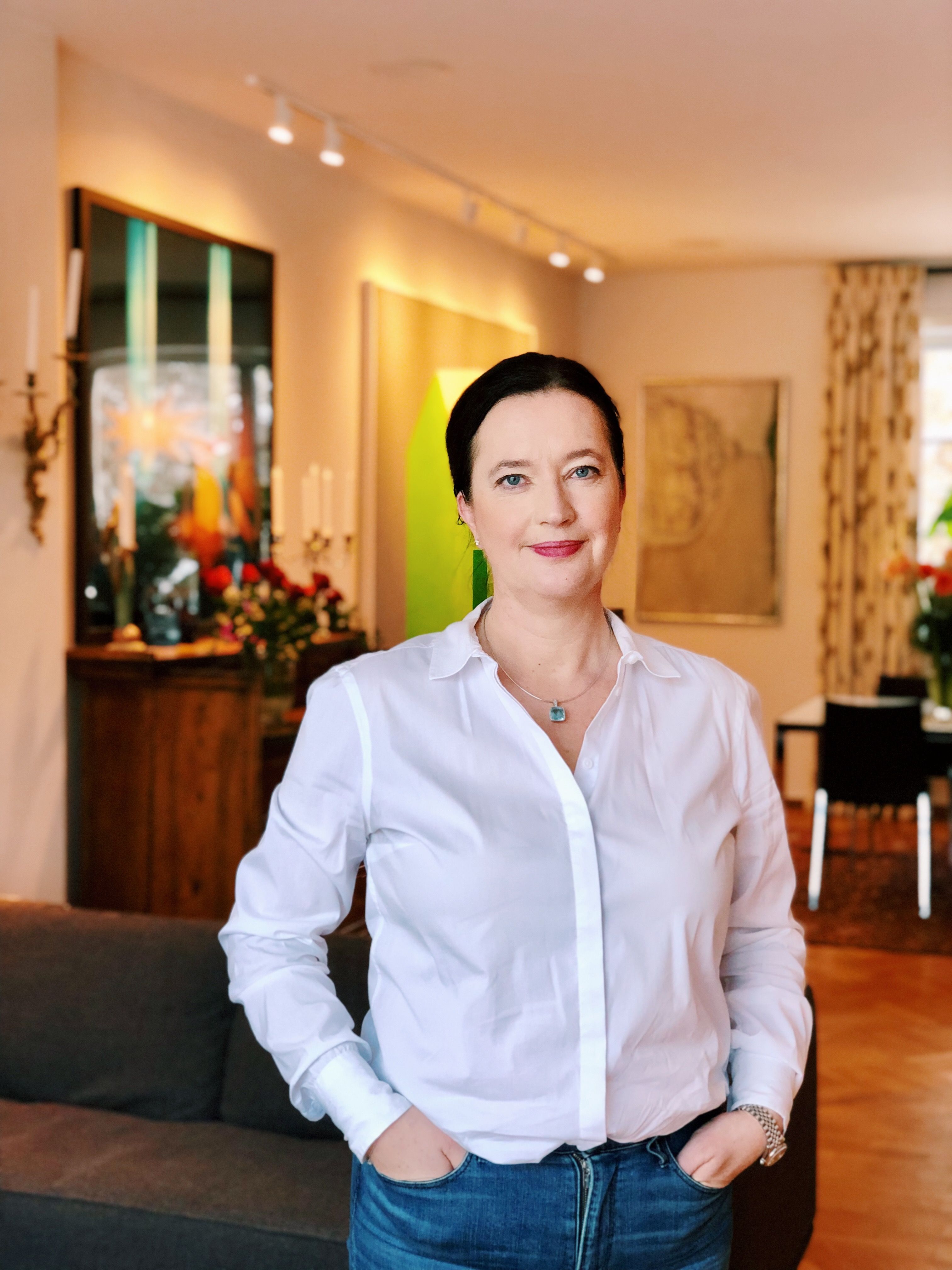 Anne Christine Kroepelien har kjøpt kunst siden hun fikk første lønnsslipp