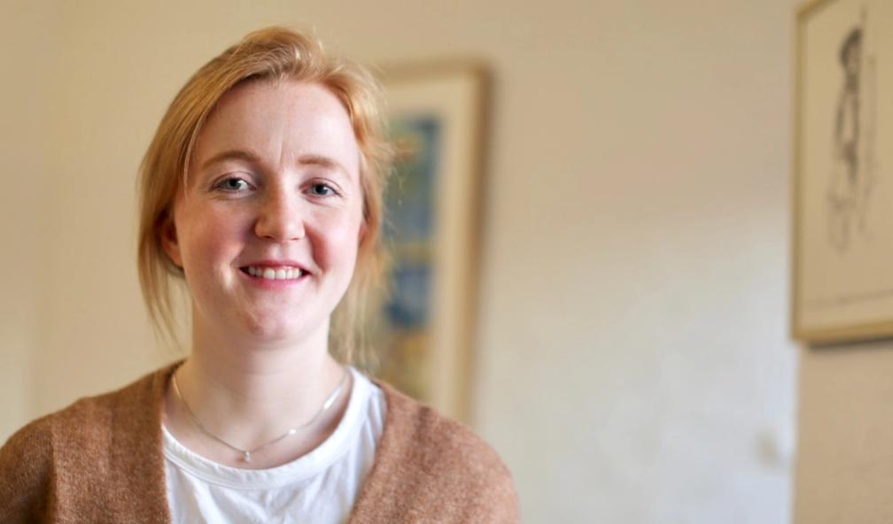 Kaja Bogsti Danielsen har samlet på kunst siden hun ble døpt!