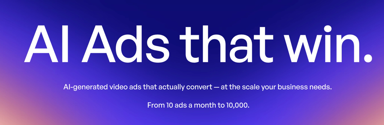 Promo banner encouraging users to compare ai avatar software for e-commerce product ads.