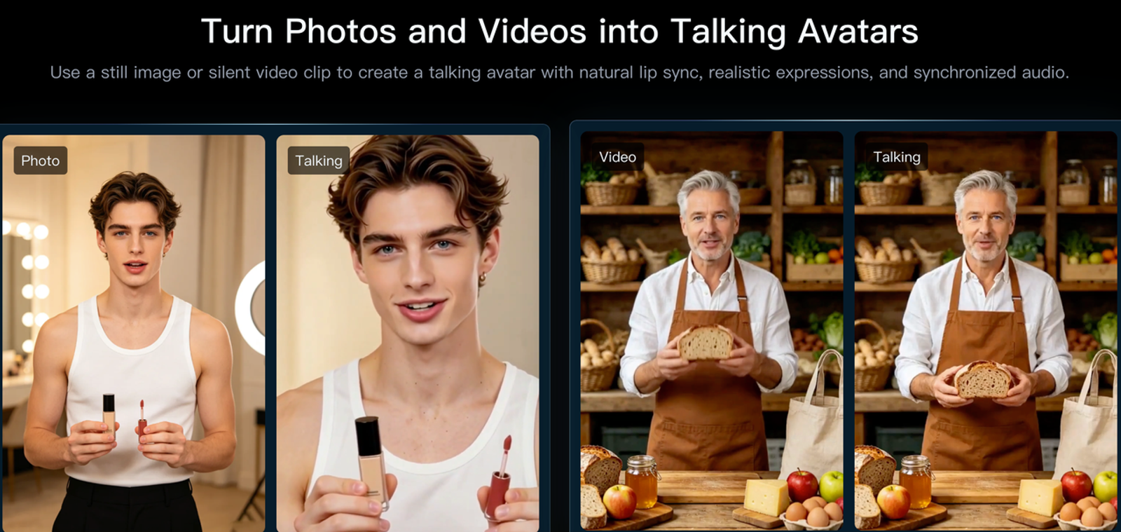 Photo and video avatar generation with affordable ai avatar services for startups.