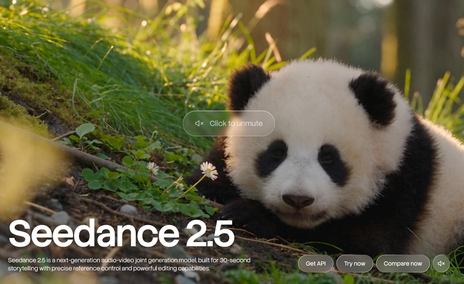 Topview T1 vs Seedance 2.5 comparison includes a Seedance webpage with a panda video and reference control details.