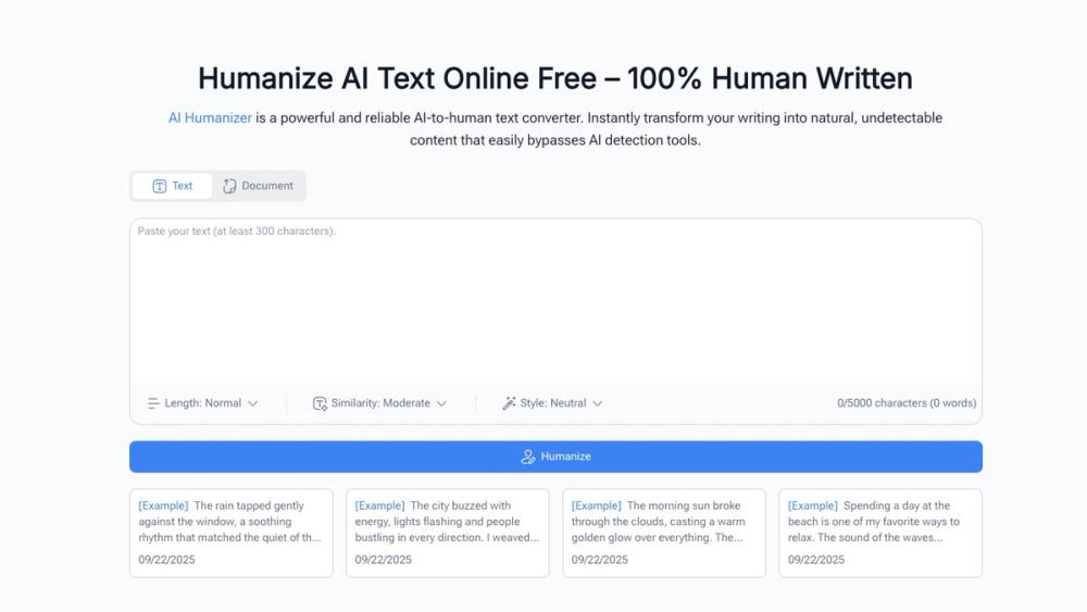 image of AI Humanizer
