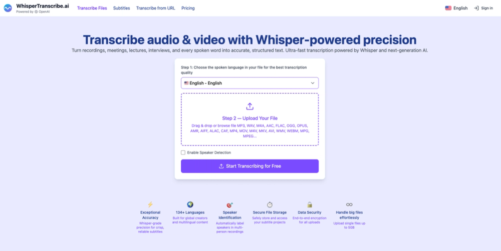 image of WhisperTranscribe.ai