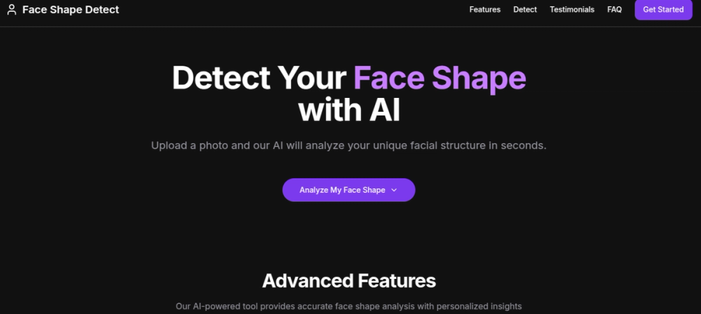 image of Face Shape Detect