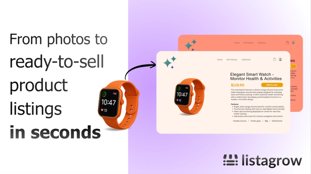 image of Listagrow AI Product Generator