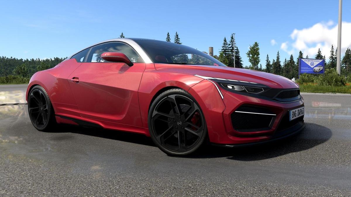 BeamNG.drive Graphics Overhaul: Dynamic Lighting & UI Update