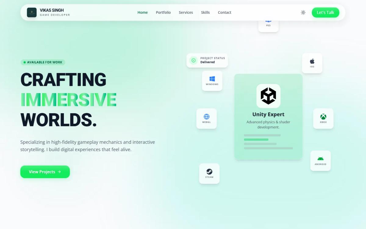 Vikas Singh Portfolio