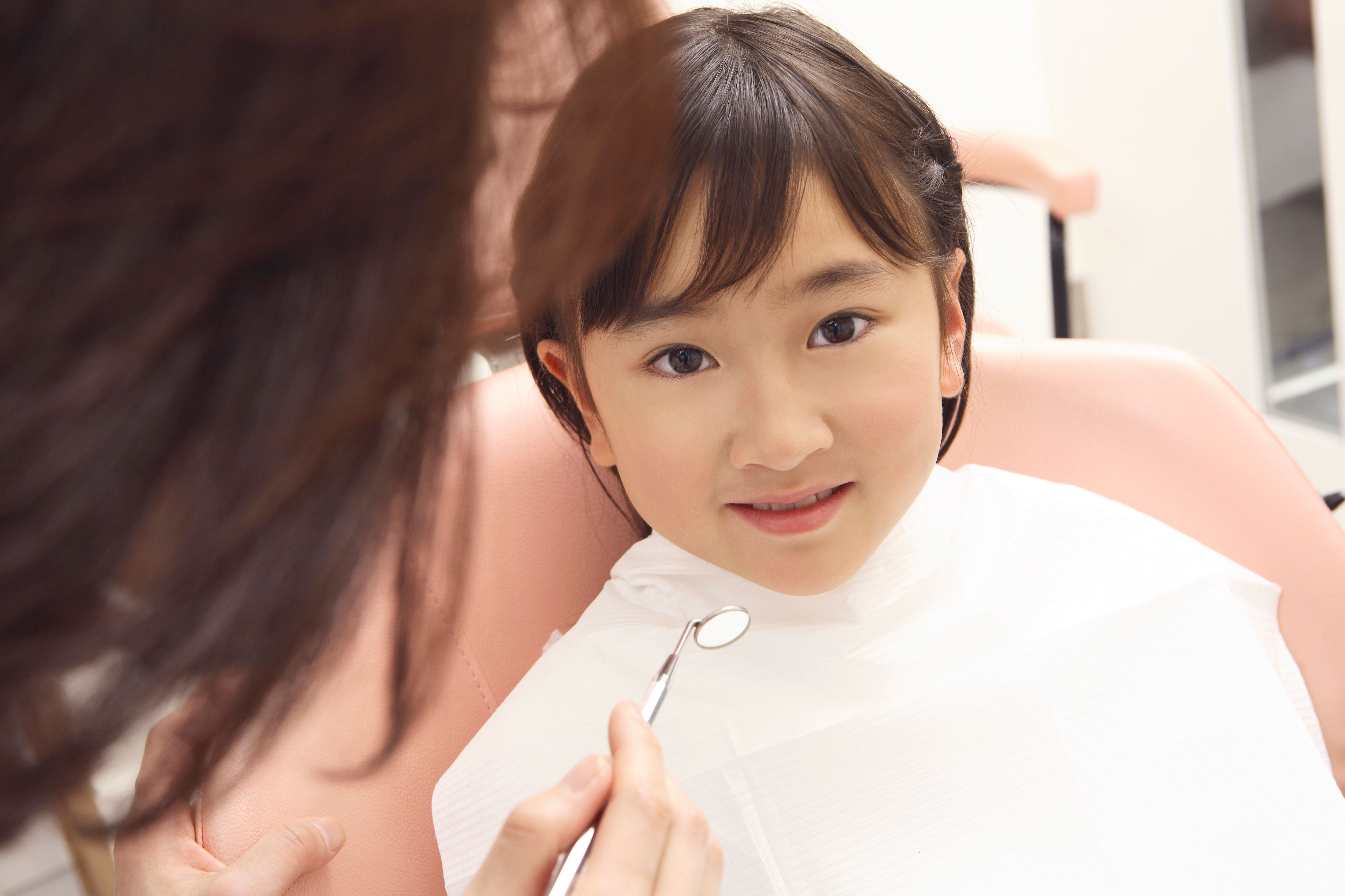 Child in a dentist chair - checkups are important for child oral health Kids Dental Tree Anchorage