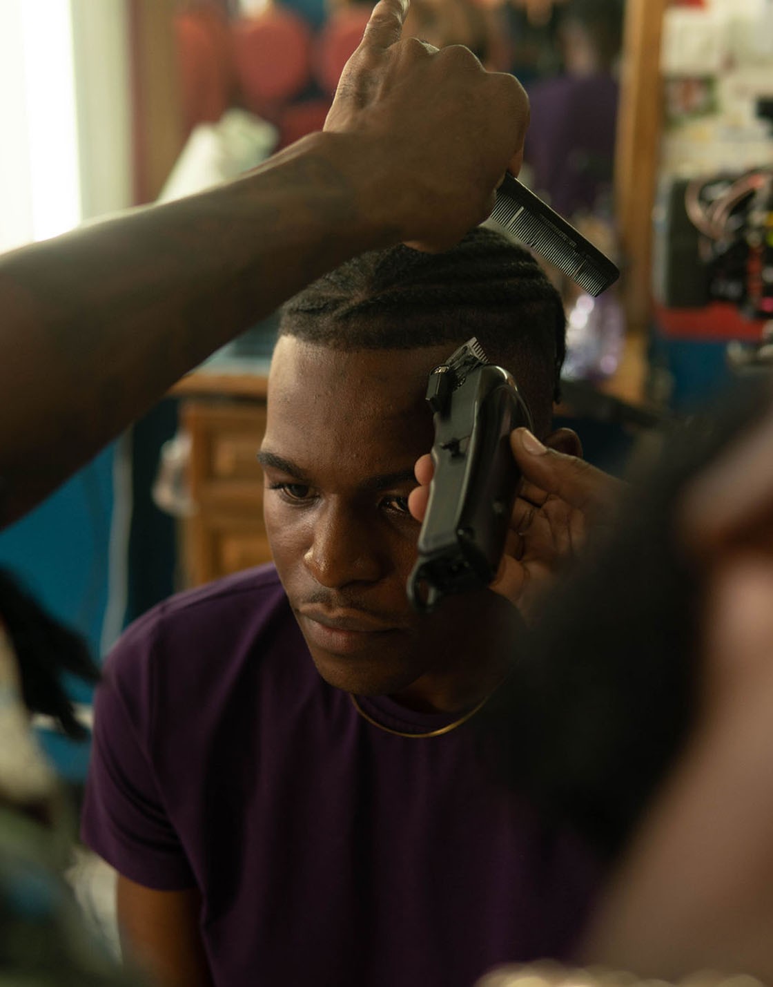 hair cut barber jamaica