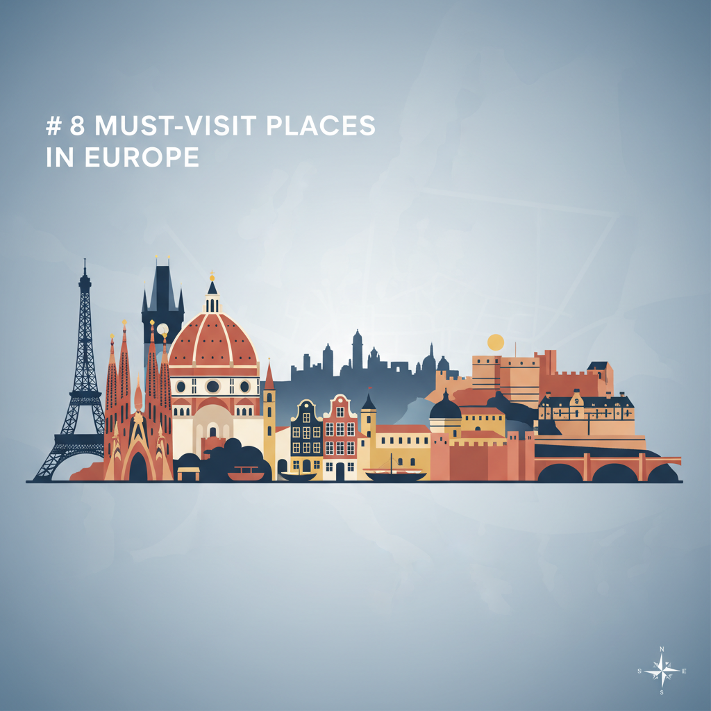 8 Must-Visit Places in Europe: Paris, Barcelona, Florence & More