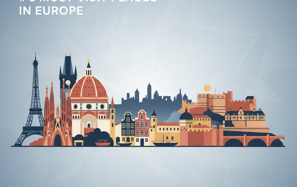 8 Must-Visit Places in Europe: Paris, Barcelona, Florence & More