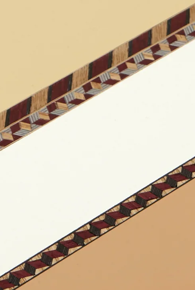 Tan/Salmon Crafted Laminate Tray