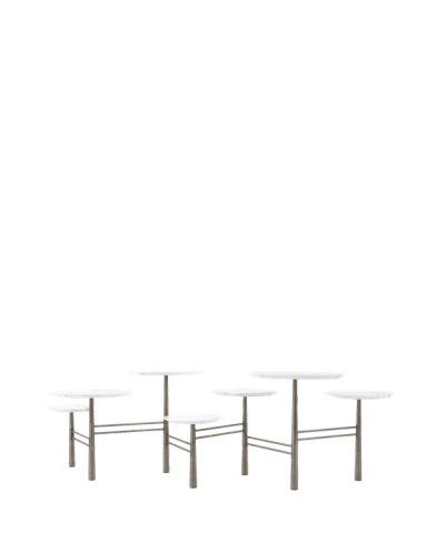 Marble Pebble Low Table