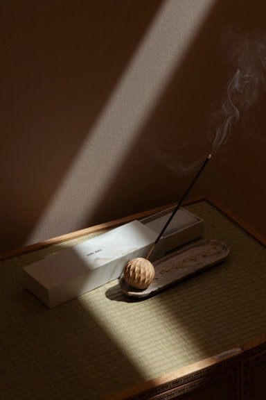 Yellow Incense Holder