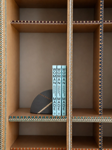 Dark Grey MarquetryMania Bookstopper