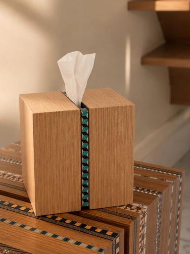 Green Funquetry Tissue Holder