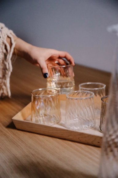 Clear Dervish Cup