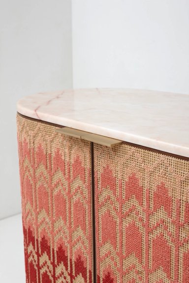 Embroidered Cabinet