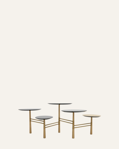 Lacquer Pebble Low Table