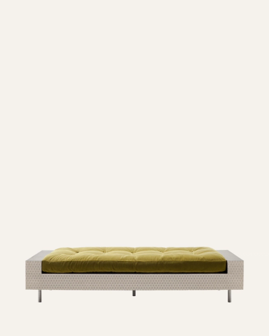 White Diwan Bench