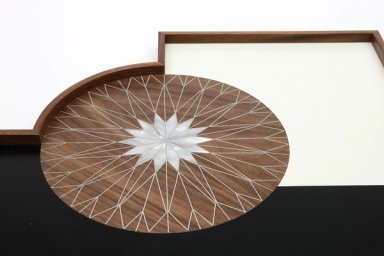 Black Geometrik Tray
