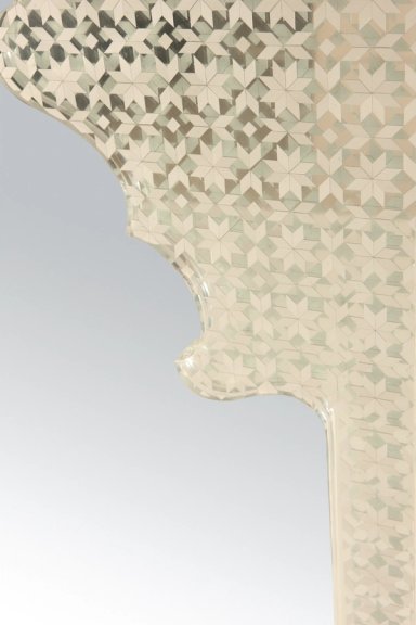 Clear Arabian Night Mirror Brass