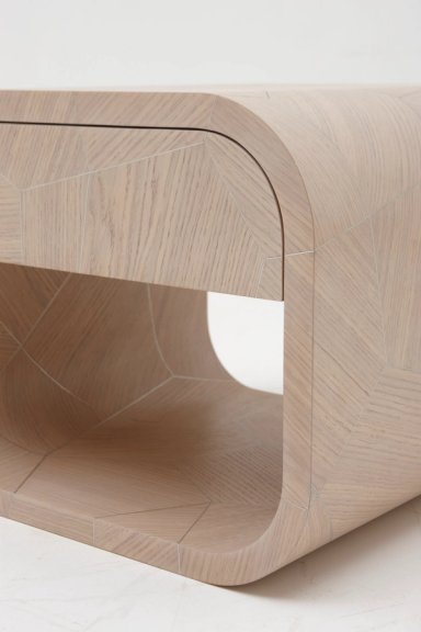 Carapace Bedside Table