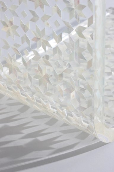 Mother of Pearl Clear C Table