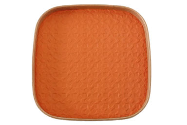 Orange Square Vide Poche