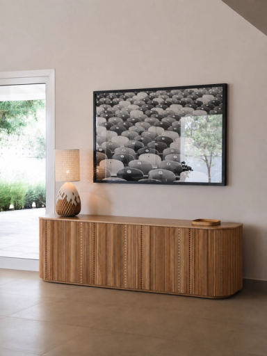 Classic Pleated Buffet