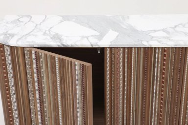 Pleated Low Bar