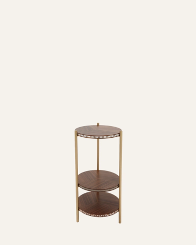 White Funquetry Contour Table