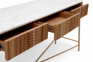 Funquetry Pleated Console