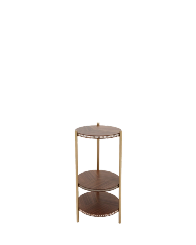 White Funquetry Contour Table