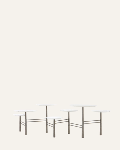 Marble Pebble Low Table