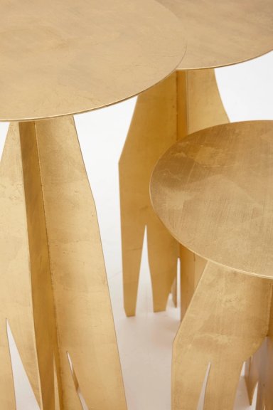 Gold Leaf Squid Table