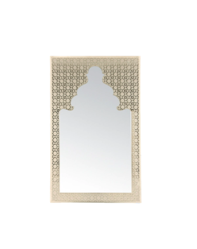 Clear Arabian Night Mirror Brass