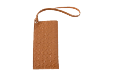 Brown Leather Glasses Case