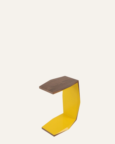 Yellow Origami C Table
