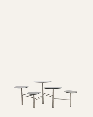 White Pebble Low Table