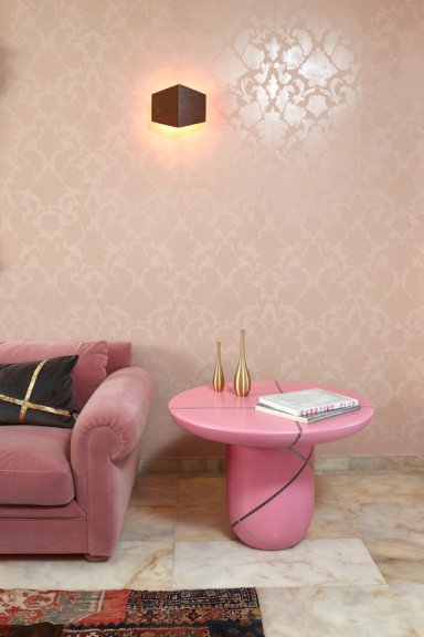 Pink MarquetryMania Low Table