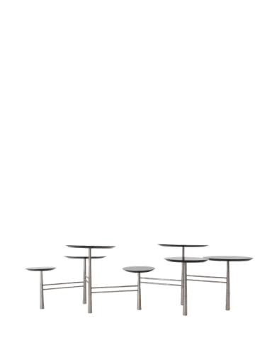 Black Pebble Low Table