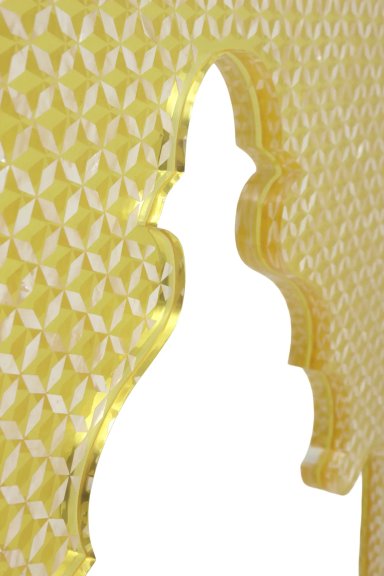 Yellow Arabian Night Mirror