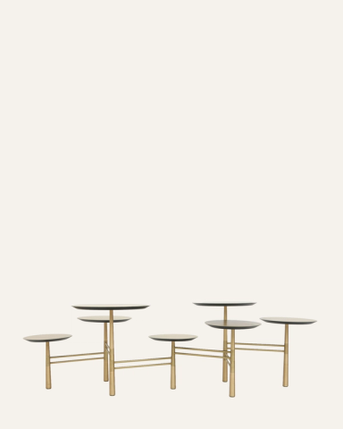 Tapis D'Orient Pebble Low Table Brass