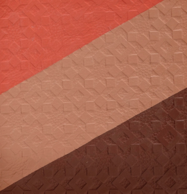 Pink/Salmon/Dark Brown Rectangle Vide Poche
