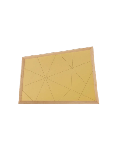 Yellow Vintage Tray