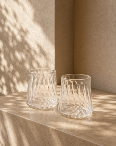 Clear Dervish Cup