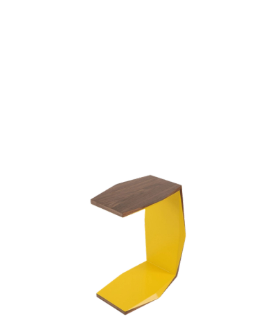 Yellow Origami C Table