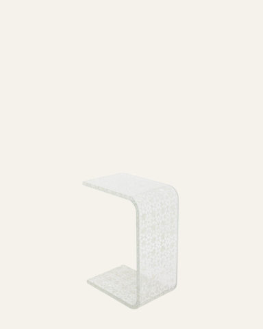 Mother of Pearl Clear C Table