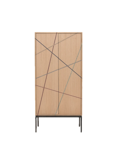 Criss-Cross Cabinet